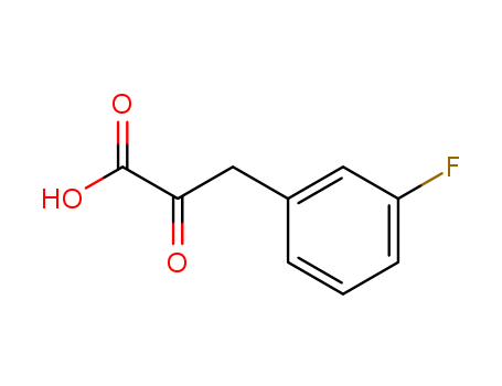 Benzenepropanoic acid, 3-fluoro-.alpha.-oxo-