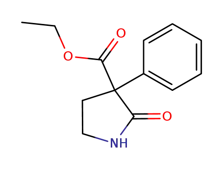 3-Phenyl-2-oxo-3-pyrrolidincarbonsaeure-ethylester