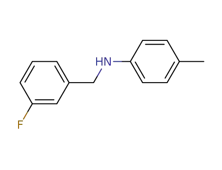 N- (3- 플루오로 벤질) -4- 메틸 아닐린, 97 %