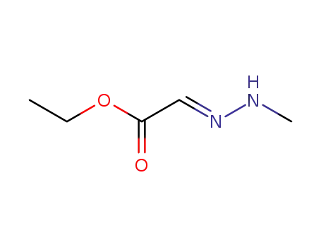 Molecular Structure of 22863-08-7 (Acetic acid, (methylhydrazono)-, ethyl ester)