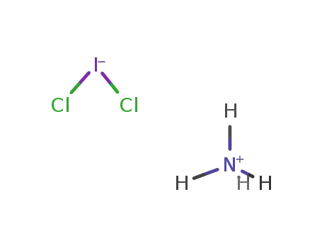 Molecular Structure of 66326-42-9 (Iodate(1-), dichloro-, ammonium)