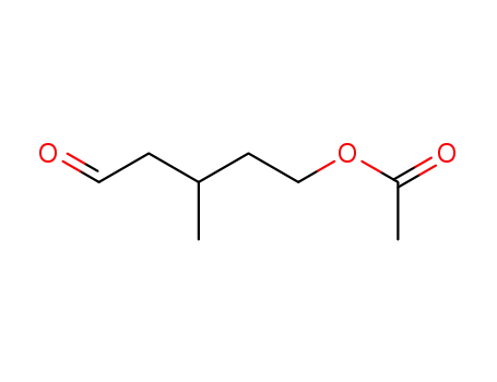 Molecular Structure of 101153-84-8 (3-methyl-5-oxopentyl acetate)