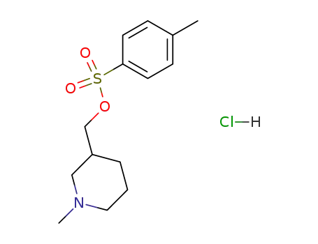 toluene-4-sulfonic acid-(1-methyl-[3]piperidylmethyl ester); hydrochloride