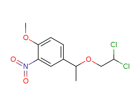 Benzene, 4-[1-(2,2-dichloroethoxy)ethyl]-1-methoxy-2-nitro-