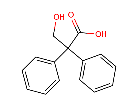 Benzeneacetic acid, a-(hydroxymethyl)-a-phenyl- cas  4448-72-0
