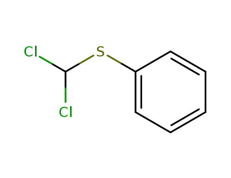 Molecular Structure of 5533-18-6 (Dichloromethylphenylsulphide)
