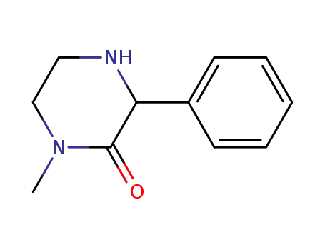 Molecular Structure of 799796-66-0 (Piperazinone, 1-methyl-3-phenyl- (9CI))