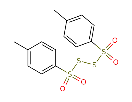 Molecular Structure of 5962-57-2 (bis-(toluene-4-sulfonyl)-disulfane)