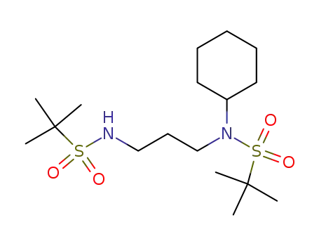 Molecular Structure of 198712-51-5 (N-cyclohexyl-1,3-propanediamino-N,N'-bis(trimethylmethanesulfonamide))