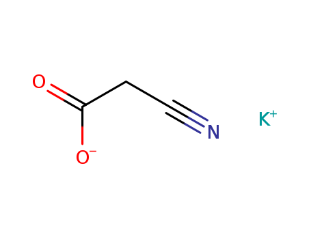Aceticacid, 2-cyano-, potassium salt (1:1)
