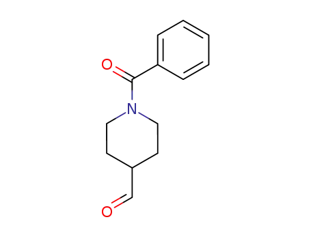 Molecular Structure of 120014-29-1 (4-Piperidinecarboxaldehyde, 1-benzoyl-)