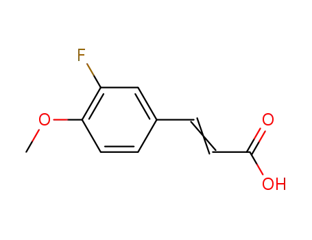 3-Fluoro-4-methoxycinnamic acid