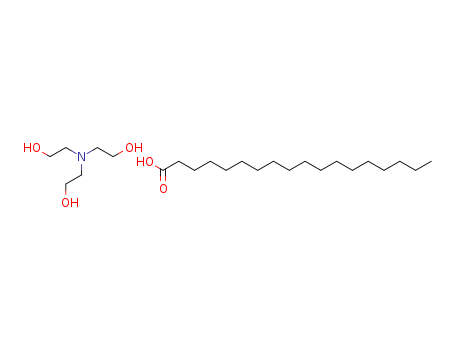 Octadecanoicacid,compd.with2,2,2-nitrilotris(ethanol)(1:1)