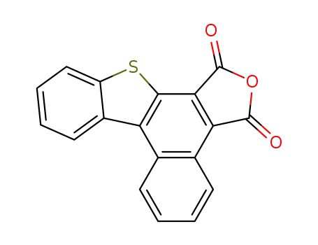 Molecular Structure of 859744-62-0 (benzo[<i>b</i>]naphtho[1,2-<i>d</i>]thiophene-5,6-dicarboxylic acid-anhydride)