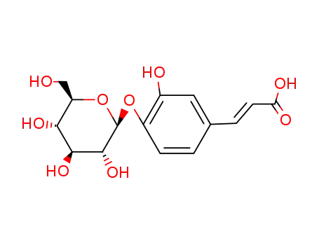 4-O-(β-D-glucopyranosyl)-trans-caffeic acid