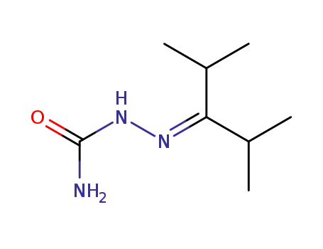 Molecular Structure of 5338-14-7 (3-Pentanone, 2,4-dimethyl-, semicarbazone)