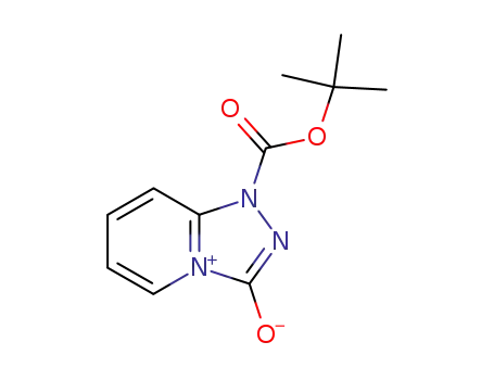Molecular Structure of 50739-44-1 (1-(t-butoxycarbonyl)-1,2,4-triazolo<4,3-a>pyridinium-3-olate)