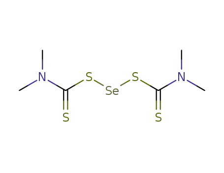 Molecular Structure of 18228-25-6 (2,4-Dithia-3-selena-6-azaheptanethioamide, N,N,6-trimethyl-5-thioxo-)