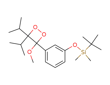 Silane,
(1,1-dimethylethyl)[3-[3-methoxy-4,4-bis(1-methylethyl)-1,2-dioxetan-3-yl
]phenoxy]dimethyl-