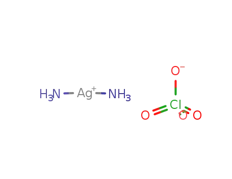 Molecular Structure of 103809-62-7 (bisamminesilver(I) perchlorate)