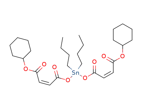 ジブチルすず(IV)ビス[(Z)-3-(シクロヘキシルオキシカルボニル)アクリラート]