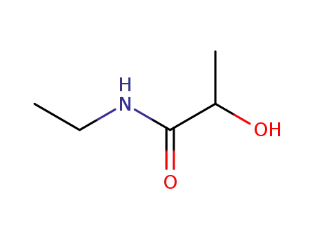 Molecular Structure of 6280-14-4 (N-ethyl-2-hydroxypropionamide)