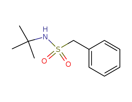 Benzenemethanesulfonamide, N-(1,1-dimethylethyl)-