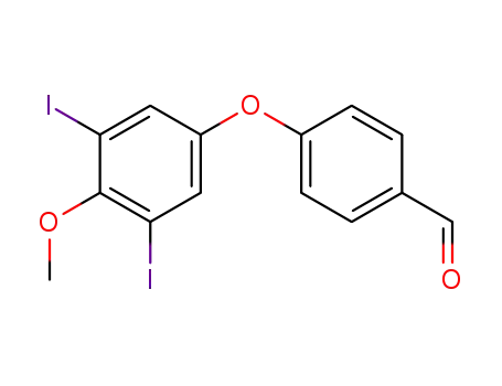 4-(3,5-diiodo-4-methoxy-phenoxy)-benzaldehyde