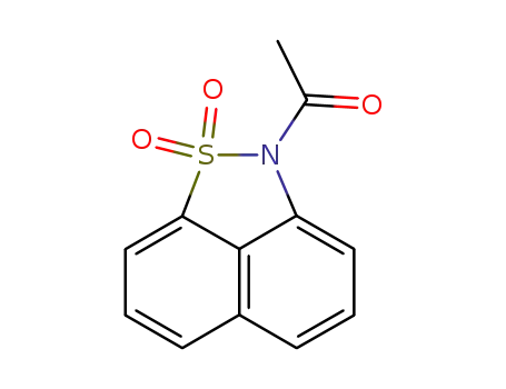 2-acetyl-2<i>H</i>-naphtho[1,8-<i>cd</i>]isothiazole 1,1-dioxide