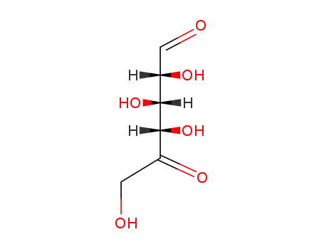Molecular Structure of 19684-22-1 (D-xylo-hexos-5-ulose)