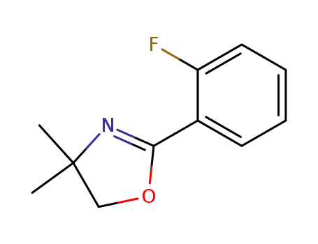 2-(2-플루오로페닐)-4,5-DIHYDRO-4,4-디메틸옥사졸