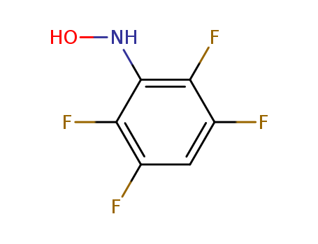 Molecular Structure of 105608-98-8 (Benzenamine, 2,3,5,6-tetrafluoro-N-hydroxy-)