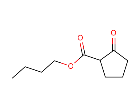Molecular Structure of 6627-69-6 (Butylcyclopentanone-2-carboxylic acid)