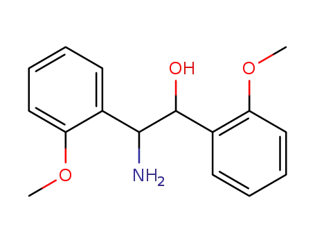 Molecular Structure of 860567-26-6 (α'-amino-2,2'-dimethoxy-bibenzyl-α-ol)