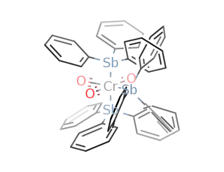 Molecular Structure of 79542-59-9 (Cr(CO)3{Sb(C<sub>6</sub>H<sub>5</sub>)3}3)