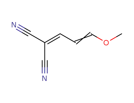 Molecular Structure of 52718-96-4 ((3-methoxyallylidene)malononitrile)
