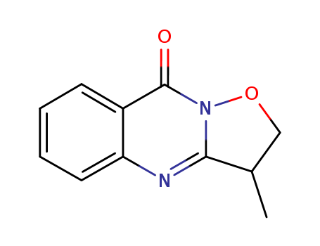 9H-Isoxazolo[3,2-b]quinazolin-9-one,2,3-dihydro-3-methyl-