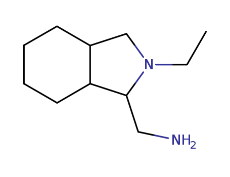 (2-ethyl-1,3,3a,4,5,6,7,7a-octahydroisoindol-1-yl)methanamine