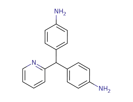Molecular Structure of 85171-91-1 (4,4'-(pyridin-2-ylmethylene)dianiline)