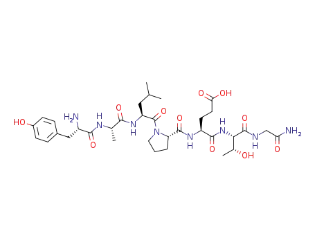 Molecular Structure of 1419234-17-5 (H<sub>2</sub>N-YALPETG-CONH<sub>2</sub>)