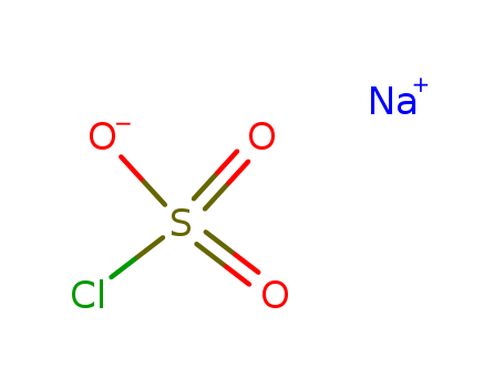 Molecular Structure of 14989-05-0 (Chlorosulfuric acid, sodium salt)