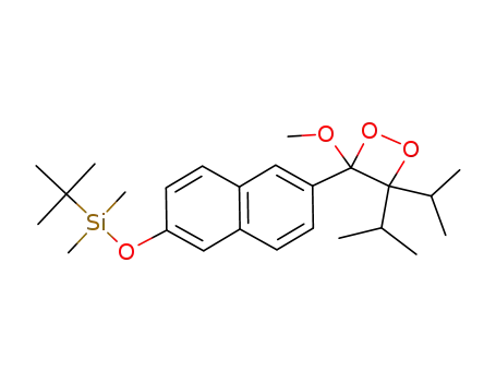 3-[6-(tert-butyldimethylsiloxy)-2-naphthyl]-4,4-diisopropyl-3-methoxy-1,2-dioxetane