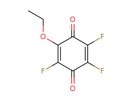 Molecular Structure of 57123-50-9 (trifluoroethoxy-p-benzoquinone)