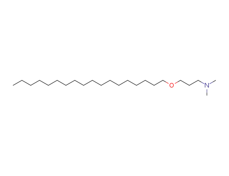 Molecular Structure of 17517-01-0 (N,N-dimethyl-3-(octadecyloxy)propylamine)