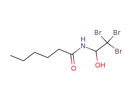 Molecular Structure of 1509-54-2 (<i>N</i>-(2,2,2-tribromo-1-hydroxy-ethyl)-hexanamide)