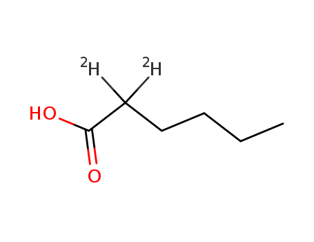 Hexanoic-2,2-d2 acid(9CI)