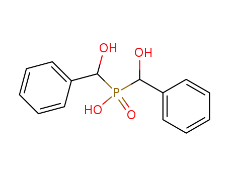 Molecular Structure of 90-09-5 (bis[hydroxy(phenyl)methyl]phosphinic acid)