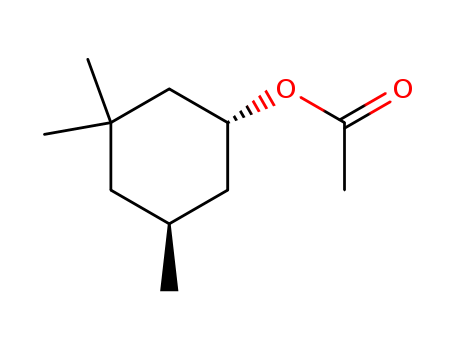 Cyclohexanol,3,3,5-trimethyl-, 1-acetate, (1R,5S)-rel-