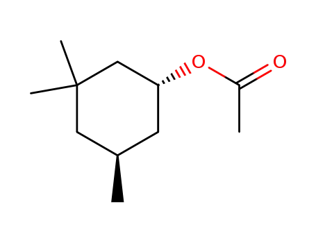 Molecular Structure of 24691-18-7 (trans-3,3,5-trimethylcyclohexyl acetate)