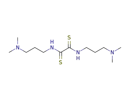 Molecular Structure of 62778-13-6 (N,N'-bis[3-(dimethylamino)propyl]dithiooxamide)